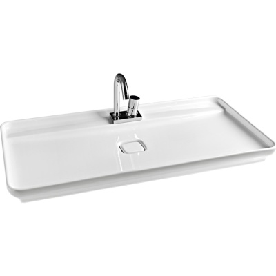 Раковина Artceram Naked 98 NAL001 01 00 Белая