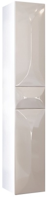 Шкаф пенал Marka One Elegant 30П L Cappuccino
