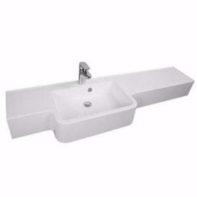 Раковина-столешница Акватон Hotel B 150 Белая L