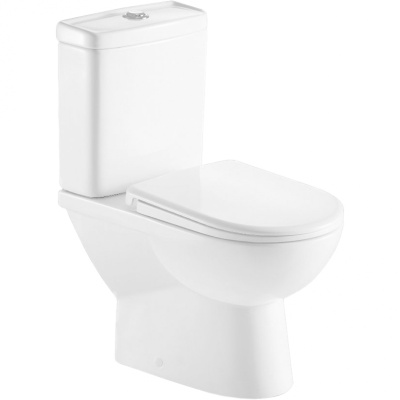 Унитаз компакт BelBagno Ricco BB275CPR без бачка и сиденья