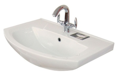 Тумба c раковиной Bellezza Камелия 55H Белая