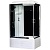 Душевая кабина Royal Bath BP 100х80 RB8100BP6-BT-CH-L стекло прозрачное задняя стенка Черная