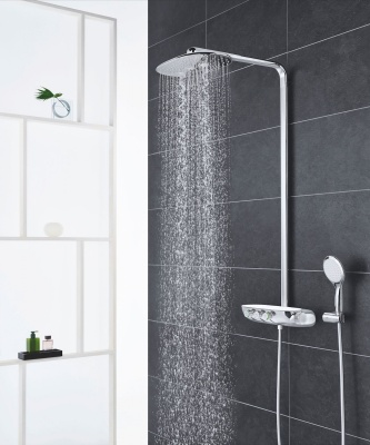 Душевая система Grohe Rainshower System SmartControl 360 Duo 26250000 хром