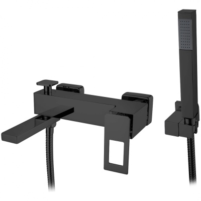 Смеситель для ванны Boheme Q 143-BB Черный