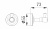 Крючок для полотенец Rush Balearic BA39210 Хром