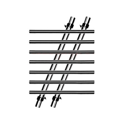 Водяной полотенцесушитель Ника Bamboo ЛБ7 60x50 Хром