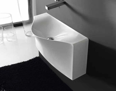 Раковина Artceram Back 75 OSL007 01 01 Белая