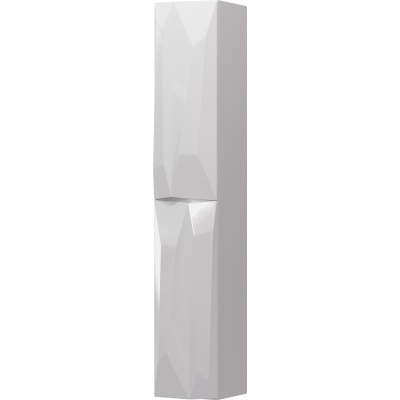 Шкаф пенал Aima Design Crystal 30П L White