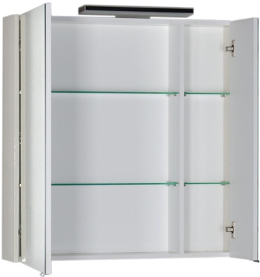Зеркальный шкаф Aquanet Франка 85 183045 L Белый