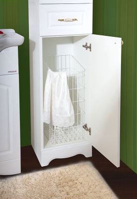 Тумба под раковину Бриклаер Анна 90 левая Белая