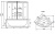 Душевая кабина Timo Comfort 150x150 T-8855C Clean Glass с гидромассажем