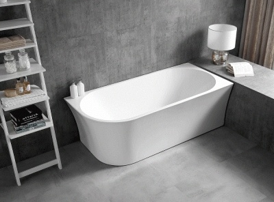 Акриловая ванна Abber AB9257-1.7 R 170х78 без гидромассажа