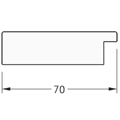 Зеркало Evoform Definite 76х56 Серебряный дождь