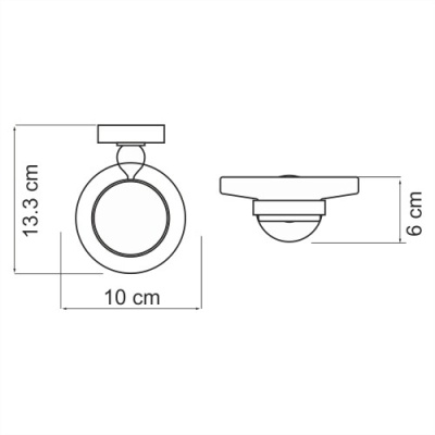 Мыльница WasserKRAFT Aland K-8529 Хром