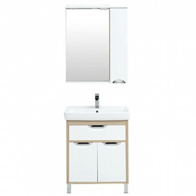 Комплект мебели для ванной Aquanet Гретта 70 239430 Светлый дуб