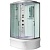 Душевая кабина WeltWasser WW500 Halle 1204 120x90 10000003315 L профиль Хром стекло прозрачное