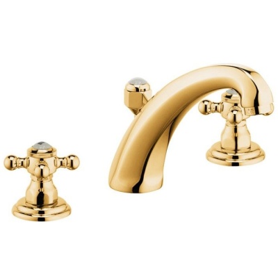 Смеситель для раковины Kludi Adlon 510434520 Золото