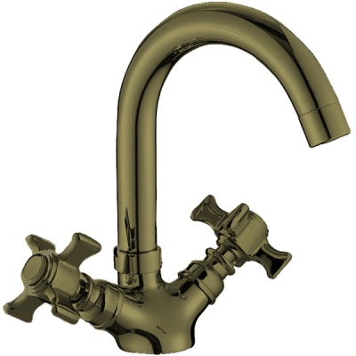 Смеситель для раковины Agger Retro-X A1701188 Бронза