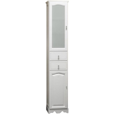 Шкаф пенал Opadiris Риспекто 30 L Z0000012641 Белая матовая ручки Хром