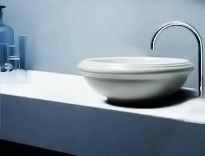 Раковина Azzurra Jubilaeum JUB50/APP bianco lucido