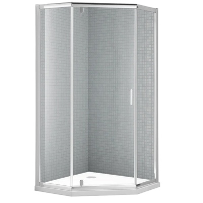 Душевой уголок Rush PALM PI-A1100100 Хром