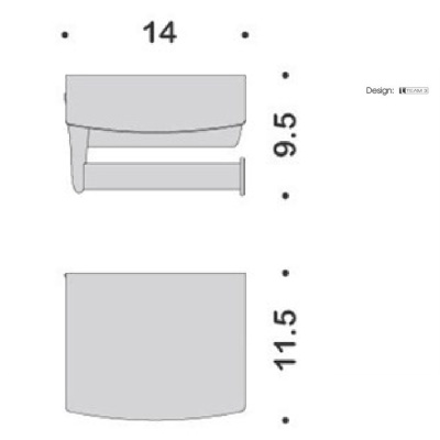 Держатель туалетной бумаги с крышкой Colombo Design Land B2891.000 Хром Держатель туалетной бумаги с крышкой Colombo Design Land B2891.000 Хром