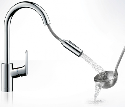Смеситель для кухни Hansgrohe Focus M4116-H240 73880000 Хром