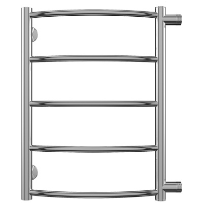 Водяной полотенцесушитель Terminus Классик П5 400x596 4670030726209 Хром с боковым подключением 500