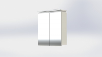 Зеркальный шкаф Orange Monaco 60 ZSMO 60 W с подсветкой Белый