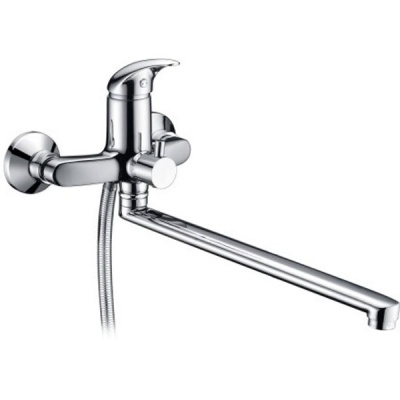 Смеситель для ванны WasserKRAFT Isen 2602L универсальный Хром