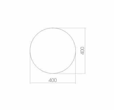 Зеркало Mixline Комфорт 40 525521 с полированной кромкой