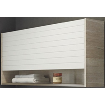 Подвесной шкаф Comforty Клеон 120 00-00000823 Белый Дуб дымчатый