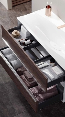 Тумба под раковину Aqwella Clarberg Evolution 120 EV0112CD подвесная Крафт темный