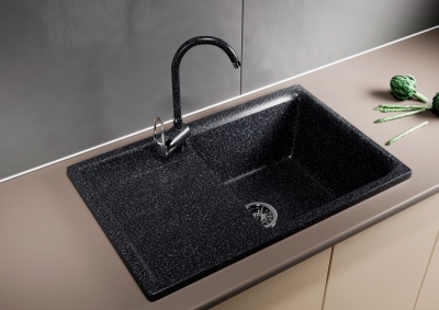 Кухонная мойка Mixline ML-GM19-308 525150 Черная