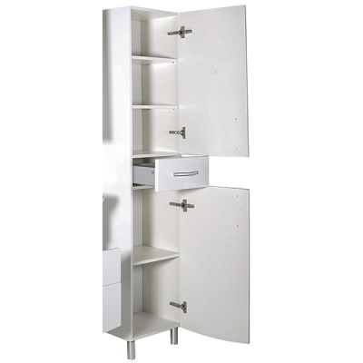 Шкаф-пенал АСБ-мебель Грета 40 9940 Белый