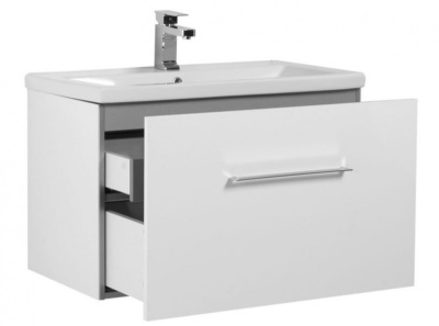 Тумба под раковину Aquanet Порто 50 195729 подвесная Белая