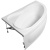 Акриловая ванна Aquanet Luna 155x100 L 203996 без гидромассажа
