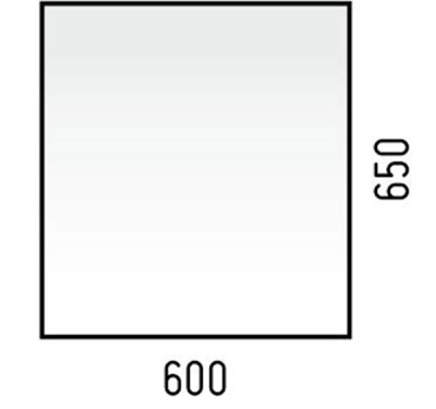 Зеркало Corozo Гольф 60 SD-00000267 Белое