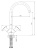 Смеситель для кухни Iddis Copter COPSBJ0i05 Хром