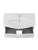 Тумба под раковину Alvaro Banos Carino 120 подвесная Белый лак