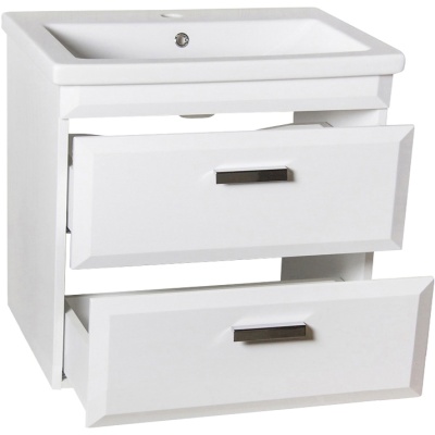 Тумба под раковину Style Line Лотос 70 Люкс Plus подвесная Белая