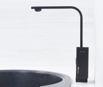 Смеситель для кухни WasserKRAFT Abens 2007 Черный матовый