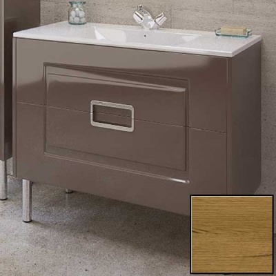 Тумба с раковиной SanVit Мира 120 kmira120 с фактурой под дерево Акация светлая Тумба с раковиной SanVit Мира 120 kmira120 с фактурой под дерево Акация светлая