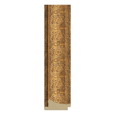 Зеркало Evoform Exclusive 134х54 Медный эльдорадо