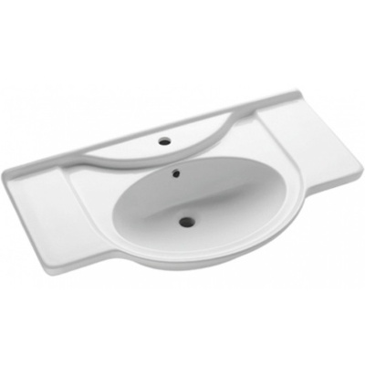 Комплект мебели для ванной Opadiris Клио 70 Слоновая кость со светильником Рустика Бронза