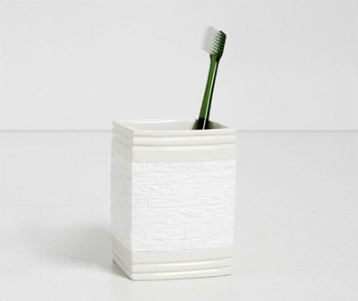 Стакан для зубных щеток WasserKRAFT Main K-4728 Белый