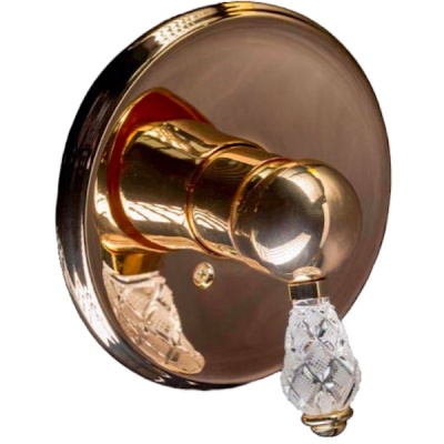 Смеситель для душа Boheme Crystal 285-CRST Золото Смеситель для душа Boheme Crystal 285-CRST Золото
