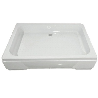 Акриловый поддон для душа River 100x80x26 S Белый