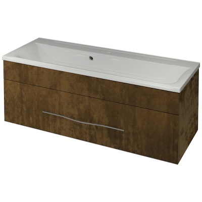 Тумба под раковину Какса-А Редиссон 120 003953 подвесная Золотая