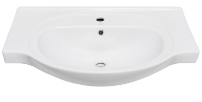 Тумба c раковиной Bellezza Анкона 80 подвесная Белая Тумба c раковиной Bellezza Анкона 80 подвесная Белая